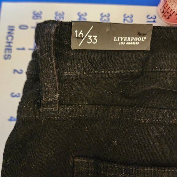 Liverpool Los Angeles Marley Girlfriend Cuffed Mid Rise Stretch Corduroy Jeans N - Picture 12 of 13
